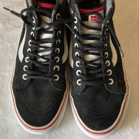 Vans Black and White High-Tops - Picture 3 of 6